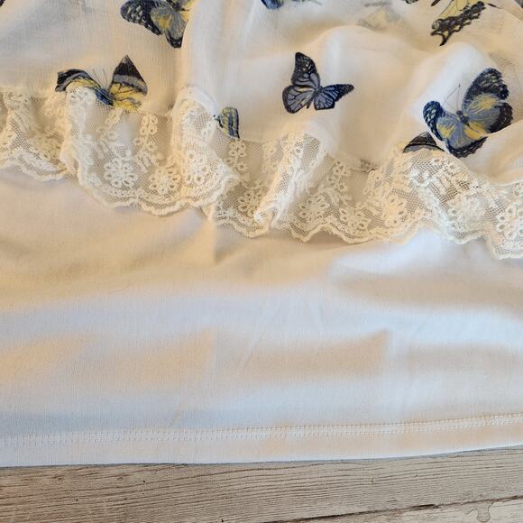 Disney Designer Colab Alice Through the Looking Glass Butterfly Dress Sz Large - Picture 9 of 10